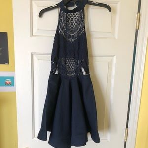 Charlotte Russe Navy Blue Dress (brand new)